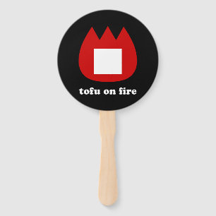 📛 Tofu in Brand Fächer