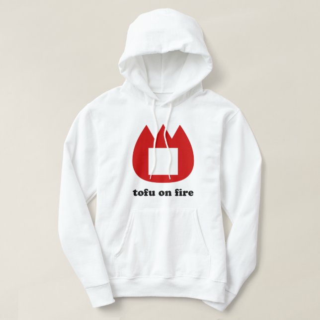 📛 Tofu in Brand Hoodie (Design vorne)