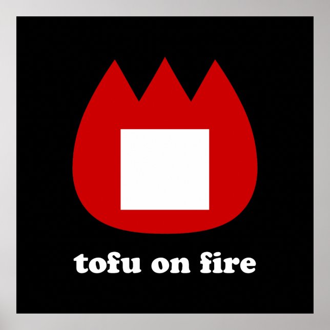 📛 Tofu in Brand Poster (Vorne)