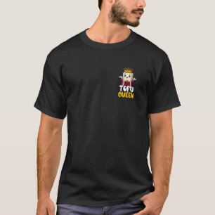 Tofu-Königin Süße Veganerin Minimalistin T-Shirt