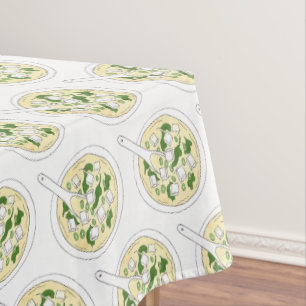 Tofu Miso Soup Japan Restaurant Food Japan Tischdecke