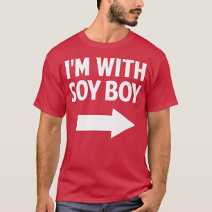 Tofu Soy Milk Vegan Vegetarier Troll Spaß Sojabohn T-Shirt