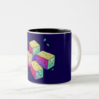 Tofu-tastisch Zweifarbige Tasse