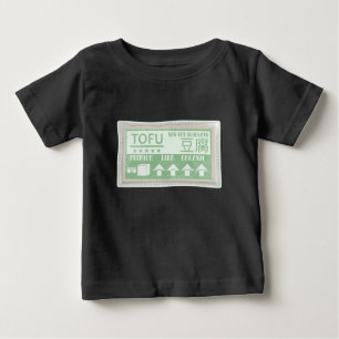 Tofu Vegan Vegetarisches Essen Baby T-shirt
