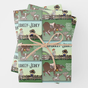 Tofurkey Geschenkpapier Set