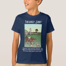 Tofurkey Jerky Deep Boy's T - Shirt
