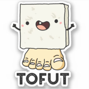 Tofut Funny Tofu Pub Aufkleber
