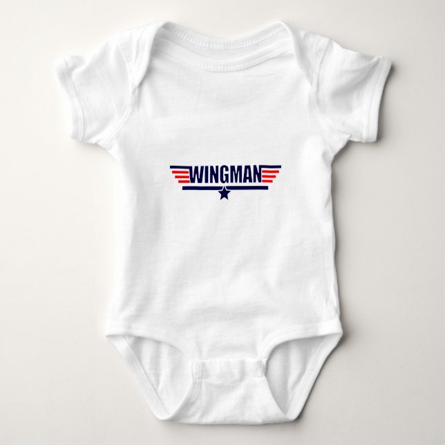 Tog-GewehrWingman Baby Strampler (Vorderseite)