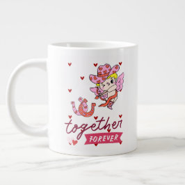 TOGETHER FOREVER COUNTRY STYLE Jumbo-Tasse