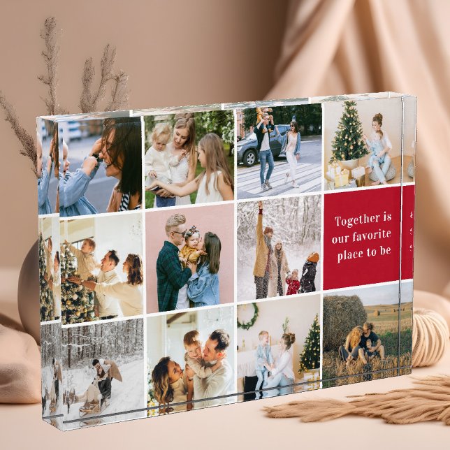 Together Is Our Favorite Place to Be Photo Collage Fotoblock (Von Creator hochgeladen)