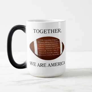 Together We Are America  Verwandlungstasse
