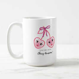 TOGETHER WE ARE CHERRY AWSOME KAFFEETASSE