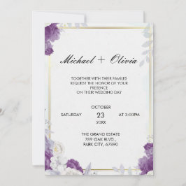 Together With Their Families Wedding Invitation Wo Einladung