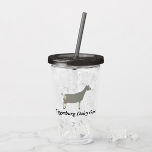 Toggenburg Dairy Goat Acryltrinkbecher