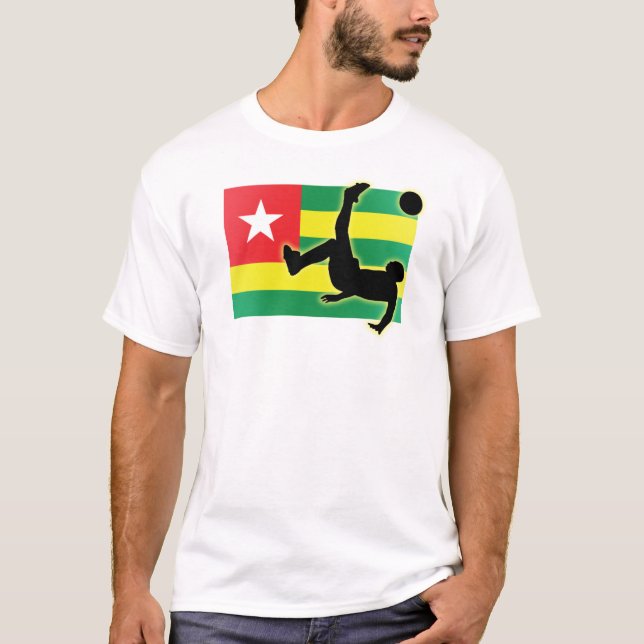 Togo-Fahrrad-Tritt T-Shirt (Vorderseite)