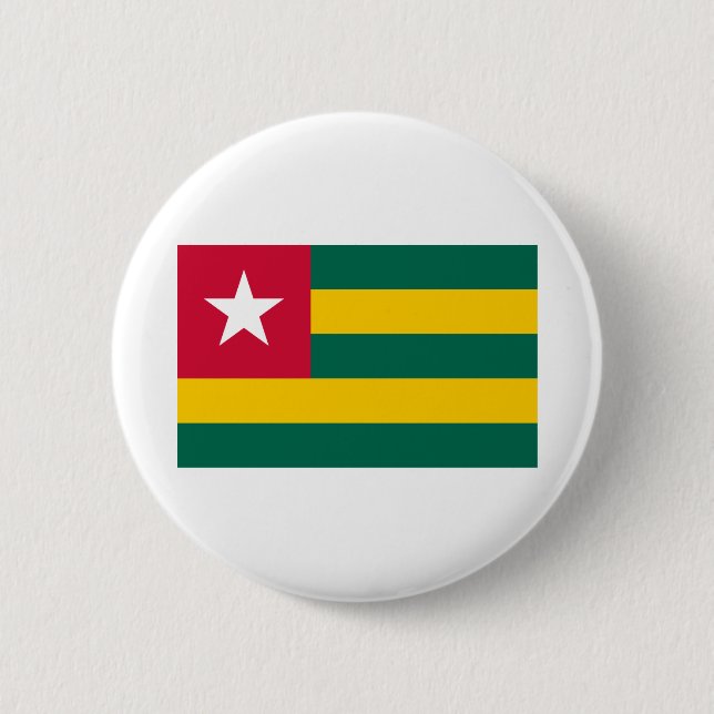Togo Flag Button (Vorderseite)