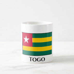 Togo Flag Kaffeetasse