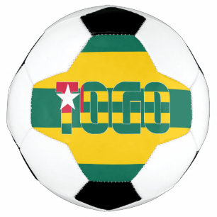 Togo Flag Patriotic Fußball
