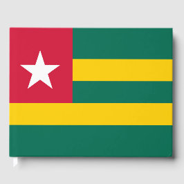 Togo-Flagge Gästebuch