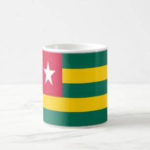 Togo - Flagge - Kaffeetasse