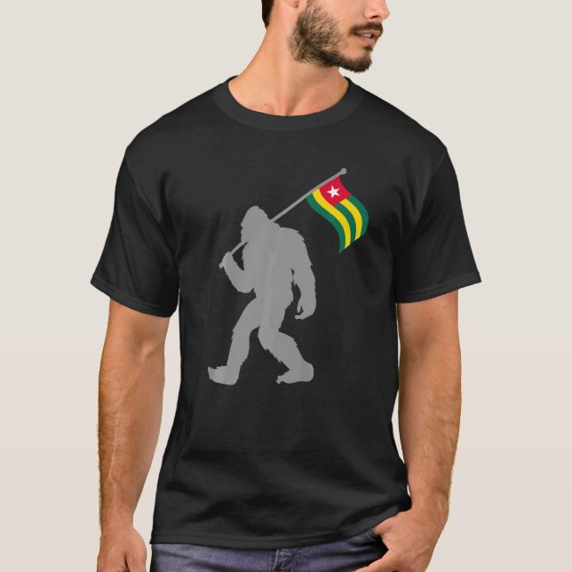 Togo-Flagge T-Shirt (Vorderseite)