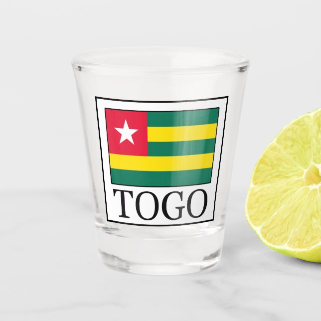 Togo Schnapsglas (Vorderseite)