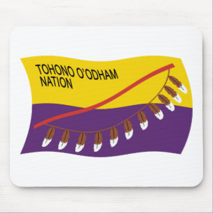 Tohono O'odham Nation Flag-Mausepad Mousepad