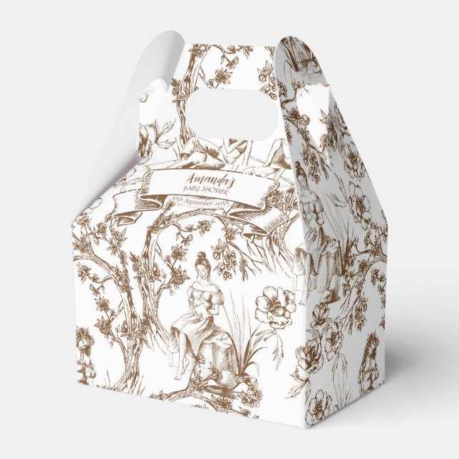 Toile Baby Showbox Geschenkschachtel (Vorderseite)