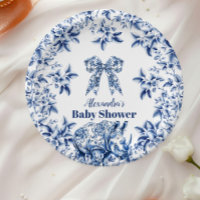 Toile De Jouy Bow Babydusche