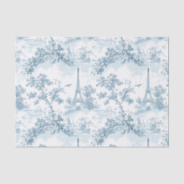 Toile de Jouy Eiffel Turm Pariser Chinoiserie Seidenpapier