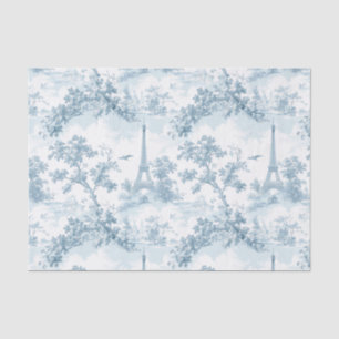 Toile de Jouy Eiffel Turm Pariser Chinoiserie Seidenpapier