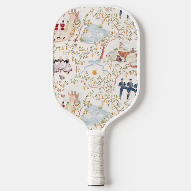 Toile De Jouy Pickleball Schläger (Vorderseite)