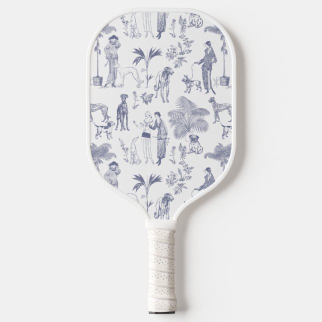Toile De Jouy Pickleball Schläger (Vorderseite)