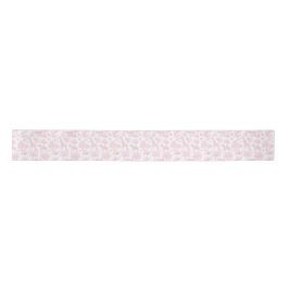 Toile de Jouy Safari animals pink elegant Satinband
