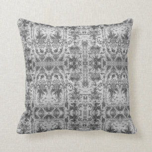 Toile de jouy Vintag Illustration Kissen