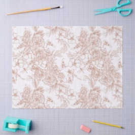 Toile-De-Jouy Vintage French Pattern Seidenpapier
