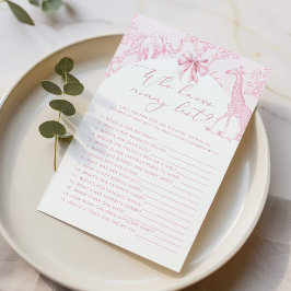 Toile de Jouy Wer kennt das beste Spiel der Mommy