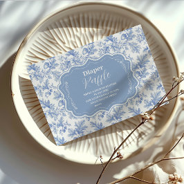 Toile De Jouy Woodland Diapper Raffle Begleitkarte