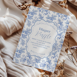 Toile De Jouy Woodland Diapper Raffle Begleitkarte
