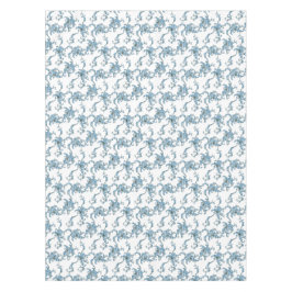 Toile de Joy. Blume. Blau. Tischdecke