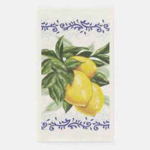 Toile Lemons Serviette