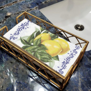 Toile Lemons Serviette