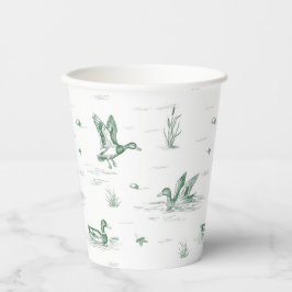 Toile Mallard Duck Gender Neutral Pappbecher