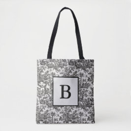 Toile Monogram-Taschentuch