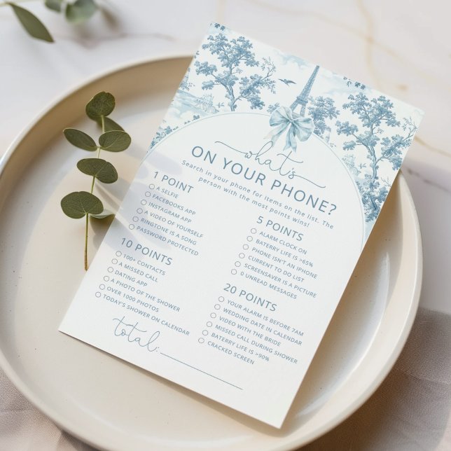 Toile Paris, was auf Ihrem Handy-Bridal-Spiel ist (Von Creator hochgeladen)