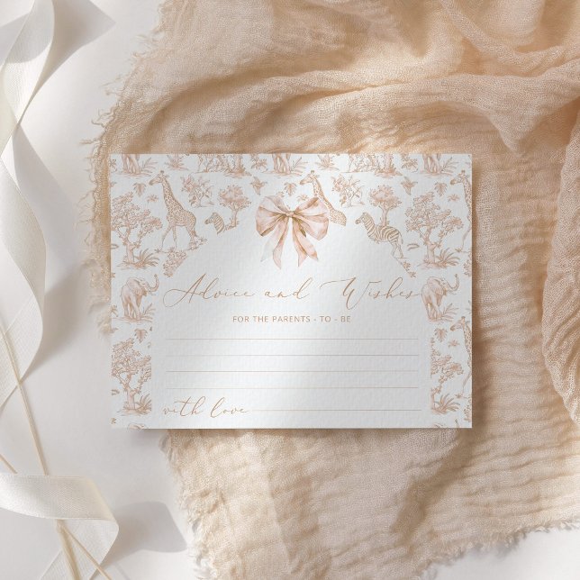 Toile Safari-Ratschläge und Wünsche der Eltern-Kar (Von Creator hochgeladen)