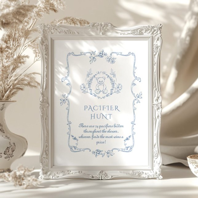 Toile Vintag Teddy Bären Schnuller Jagd Spiel Poster (Von Creator hochgeladen)