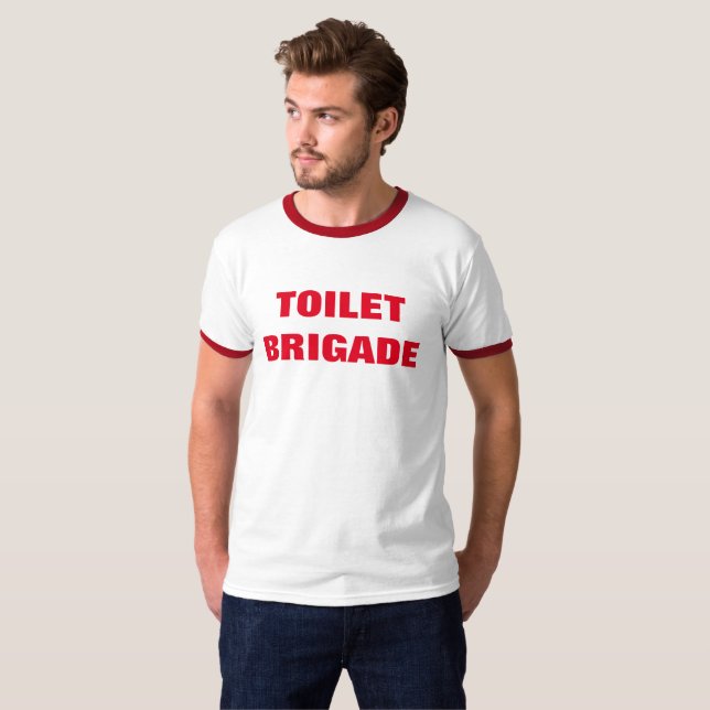 TOILET BRIGADE T-Shirt (Vorne ganz)