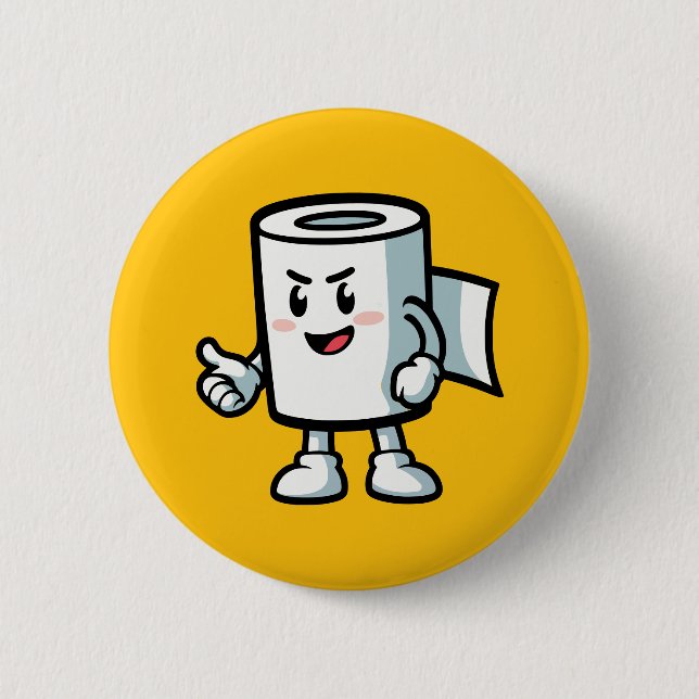 Toilet Roll Button (Vorderseite)