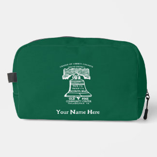 Toiletry Bag - Forest Green (Personalized) Waschbeutel